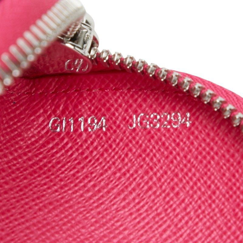 Louis Vuitton Pencil Pouch Charlotte Pen Case Brown Pondicherry Pink Leather — view 8