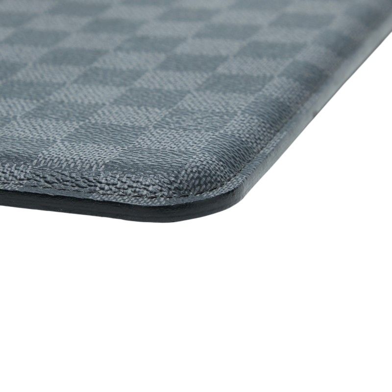 Louis Vuitton Damier Graphite Etui iPad Tablet Case Black Gray — view 4