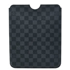 Louis Vuitton Damier Graphite Etui iPad Tablet Case Black Gray