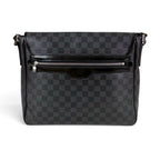 Louis Vuitton Damier Graphite Daniel MM Shoulder Bag Cross — view 3