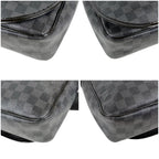 Louis Vuitton Damier Graphite Daniel MM Shoulder Bag Cross — view 8