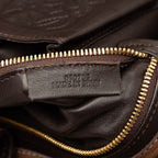 Loewe Anagram Nappa Aire Braided Tote Brown Leather — view 6