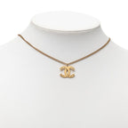 Chanel CC Logo Chain Pendant 01 Gold Plating — view 5