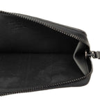 Louis Vuitton Monogram Shadow Hybrid Wallet Bifold Compact Noir Black Leather — view 5