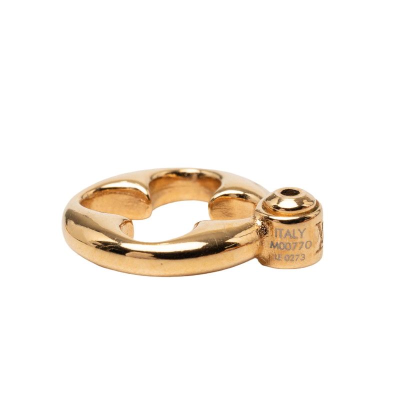Louis Vuitton LV Flower Gram Earrings Gold Plated — view 3
