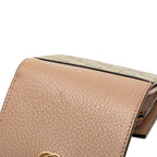 Gucci GG Marmont Supreme Bifold Wallet Beige Leather — view 5