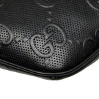 Gucci GG Embossed Belt Bag Black Leather — view 7