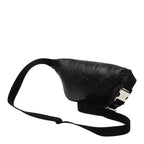 Gucci GG Embossed Belt Bag Black Leather — view 2