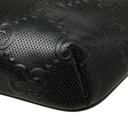 Gucci GG Embossed Belt Bag Black Leather — view 4