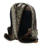Gucci Ophidia GG Supreme Backpack Beige Brown Leather — view 3
