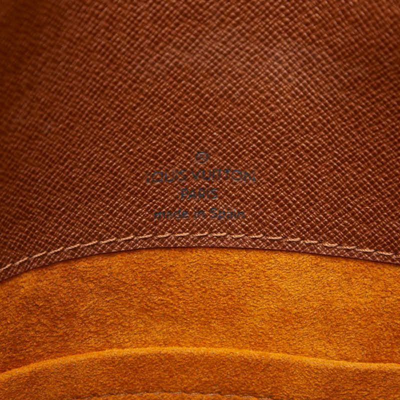 Louis Vuitton Monogram Musette Crossbody Shoulder Bag Brown Leather — view 8