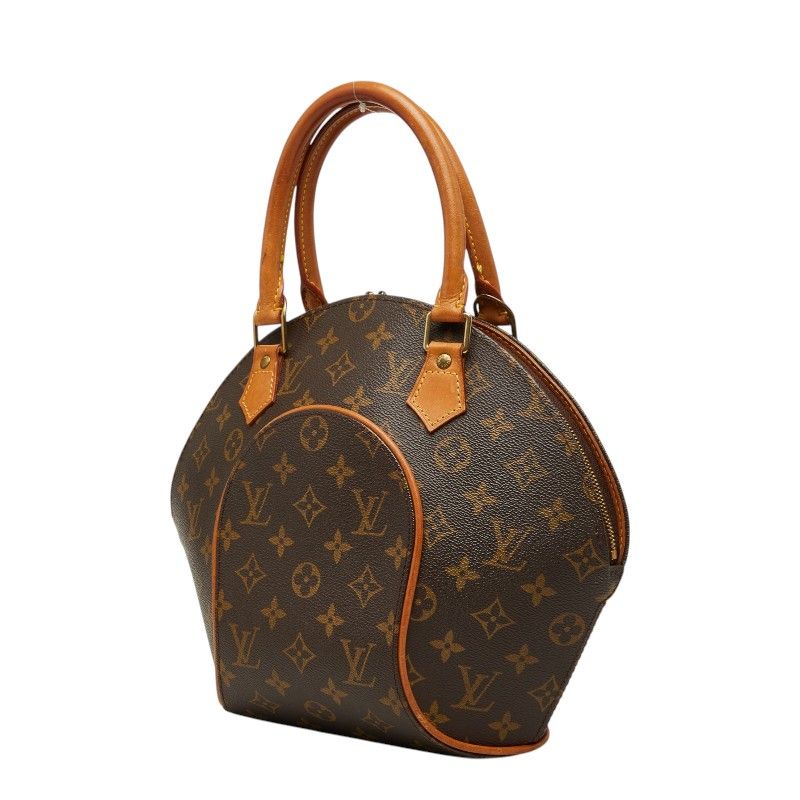 Louis Vuitton Monogram Ellipse PM Handbag Brown Leather — view 2
