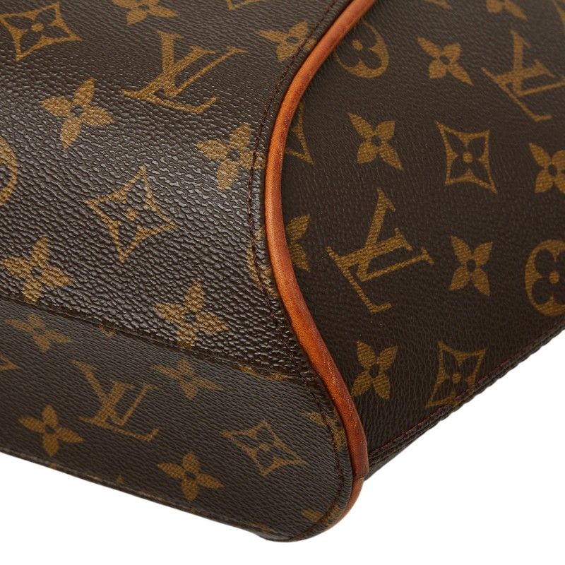 Louis Vuitton Monogram Ellipse PM Handbag Brown Leather — view 4