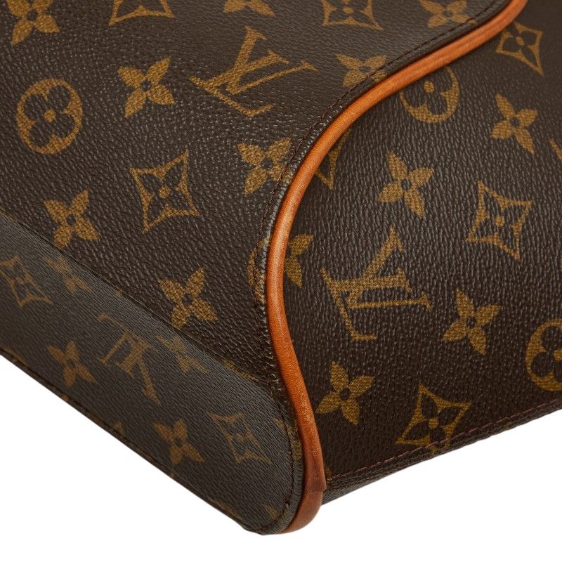 Louis Vuitton Monogram Ellipse PM Handbag Brown Leather — view 6
