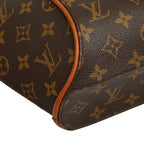Louis Vuitton Monogram Ellipse PM Handbag Brown Leather — view 5