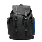 Louis Vuitton Epi Damier Graphite Christopher PM Backpack Black Blue Leather