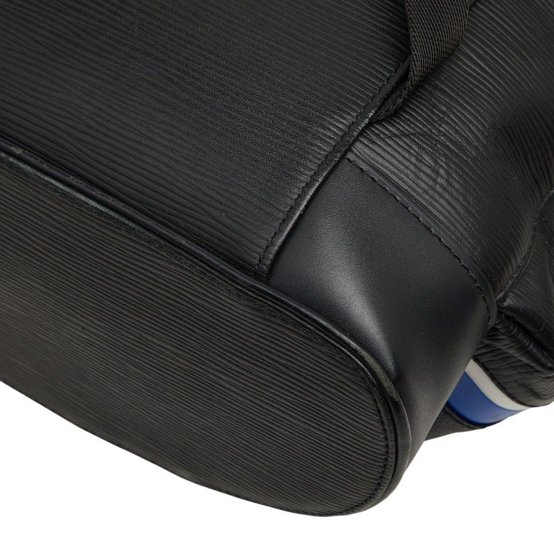 Louis Vuitton Epi Damier Graphite Christopher PM Backpack Black Blue Leather — view 6