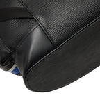 Louis Vuitton Epi Damier Graphite Christopher PM Backpack Black Blue Leather — view 7