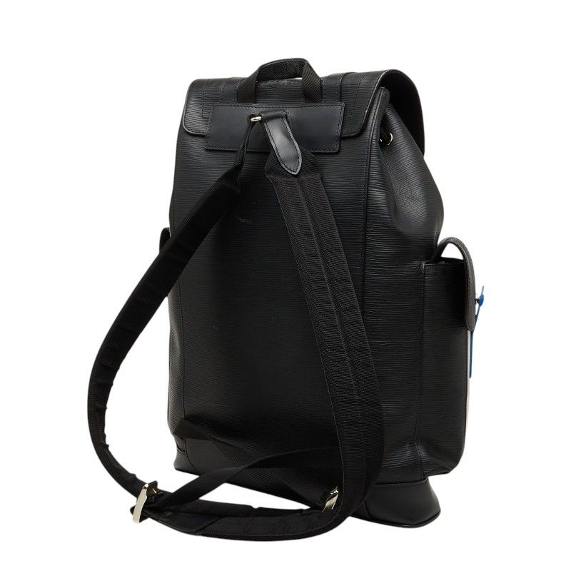 Louis Vuitton Epi Damier Graphite Christopher PM Backpack Black Blue Leather — view 2