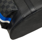 Louis Vuitton Epi Damier Graphite Christopher PM Backpack Black Blue Leather — view 5