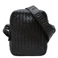 Bottega Veneta Intrecciato Crossbody Shoulder Bag Brown Leather