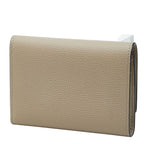 Loewe Anagram Trifold Wallet Beige Leather — view 2