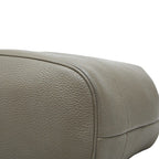 Prada Logo 2-Way Shoulder Bag Gray Leather — view 4