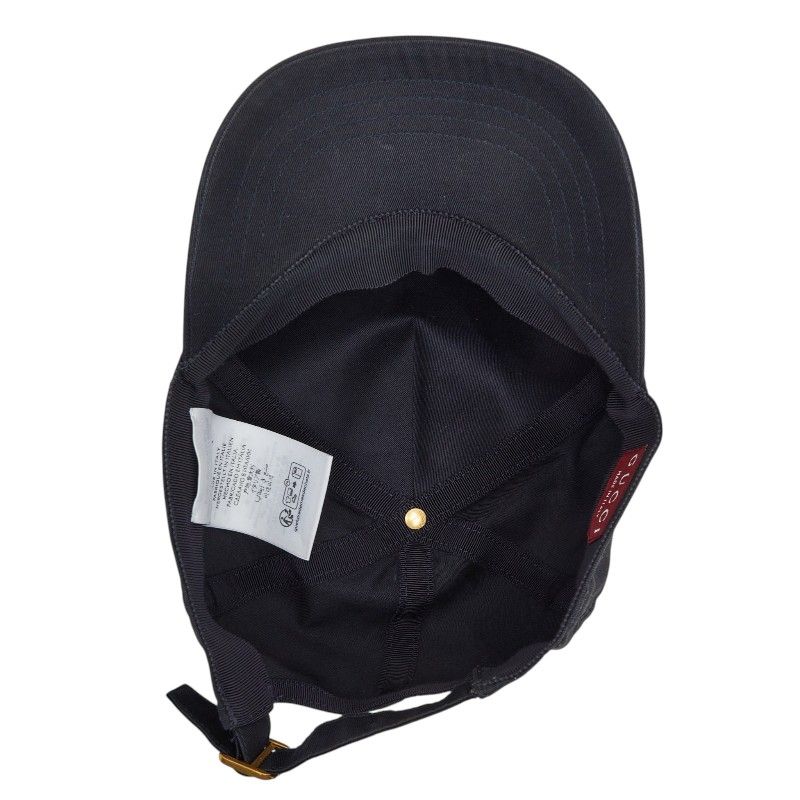Gucci Logo Baseball Cap M Black Cotton Rayon — view 4