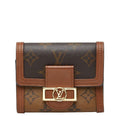 Louis Vuitton Monogram Reverse Portefeuille Dauphine Compact Trifold Wallet