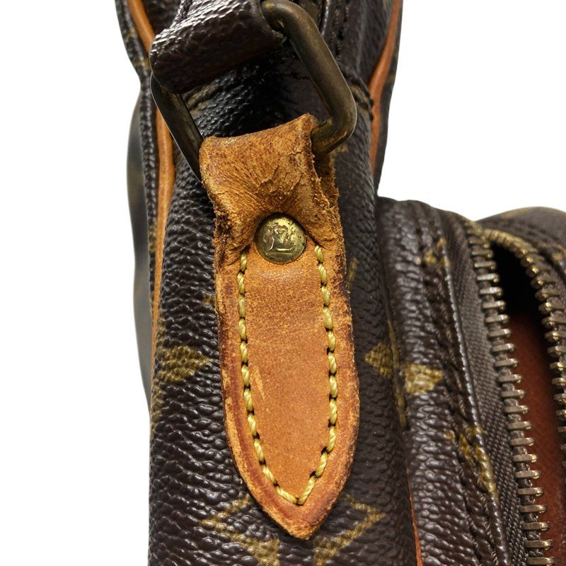 Louis Vuitton Monogram Amazon Crossbody Shoulder Bag Brown Leather — view 8