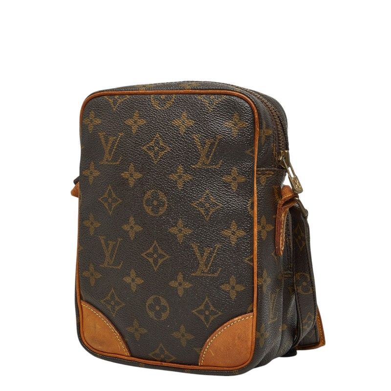 Louis Vuitton Monogram Amazon Crossbody Shoulder Bag Brown Leather — view 2