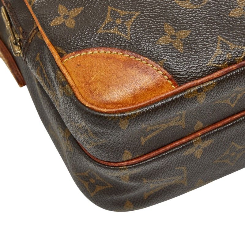 Louis Vuitton Monogram Amazon Crossbody Shoulder Bag Brown Leather — view 5