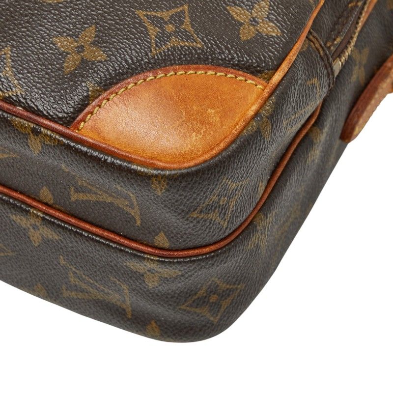 Louis Vuitton Monogram Amazon Crossbody Shoulder Bag Brown Leather — view 4