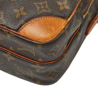 Louis Vuitton Monogram Amazon Crossbody Shoulder Bag Brown Leather — view 4