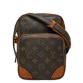 Louis Vuitton Monogram Amazon Crossbody Shoulder Bag Brown Leather