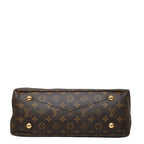 Louis Vuitton Monogram Pallas 2-Way Shoulder Bag Cerise Red Brown Leather — view 3