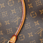Louis Vuitton Monogram Pallas 2-Way Shoulder Bag Cerise Red Brown Leather — view 9