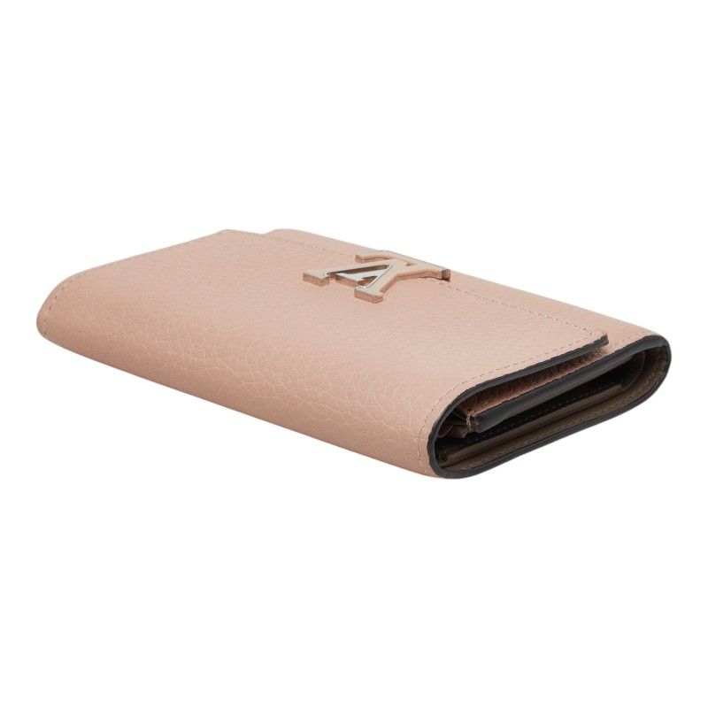 Louis Vuitton Portefeuille Capucines Compact Trifold Wallet Magnolia Pink — view 5