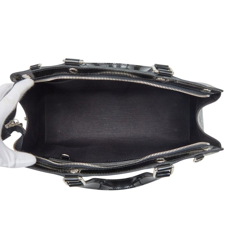 Louis Vuitton Epi Electric Blair GM 2-Way Shoulder Bag Noir Black Enamel — view 9