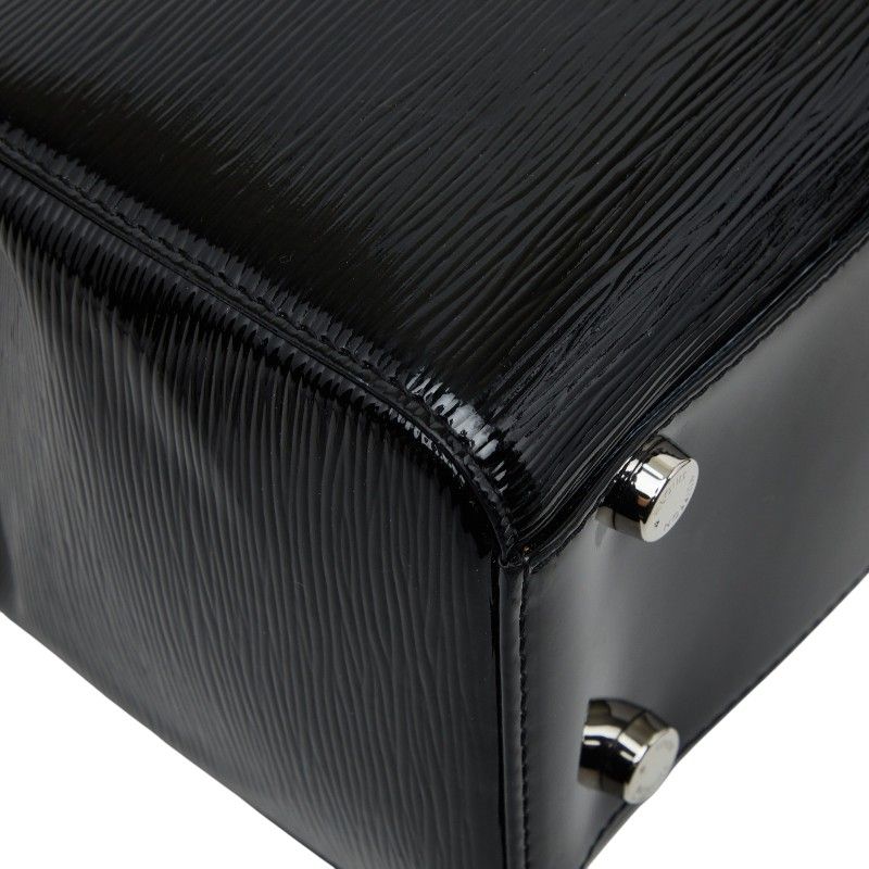Louis Vuitton Epi Electric Blair GM 2-Way Shoulder Bag Noir Black Enamel — view 6