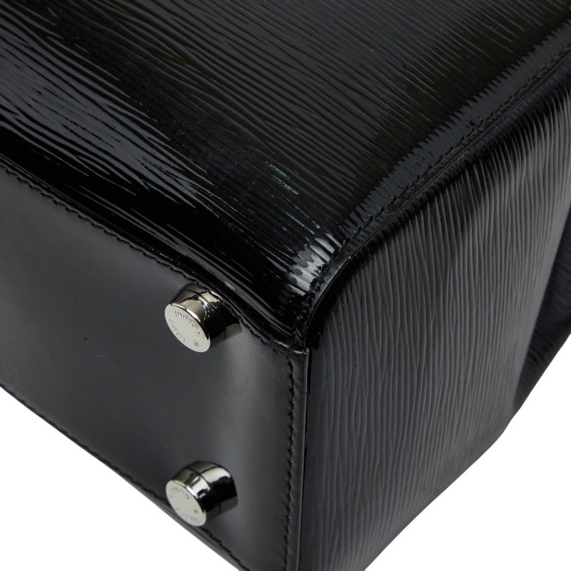 Louis Vuitton Epi Electric Blair GM 2-Way Shoulder Bag Noir Black Enamel — view 7