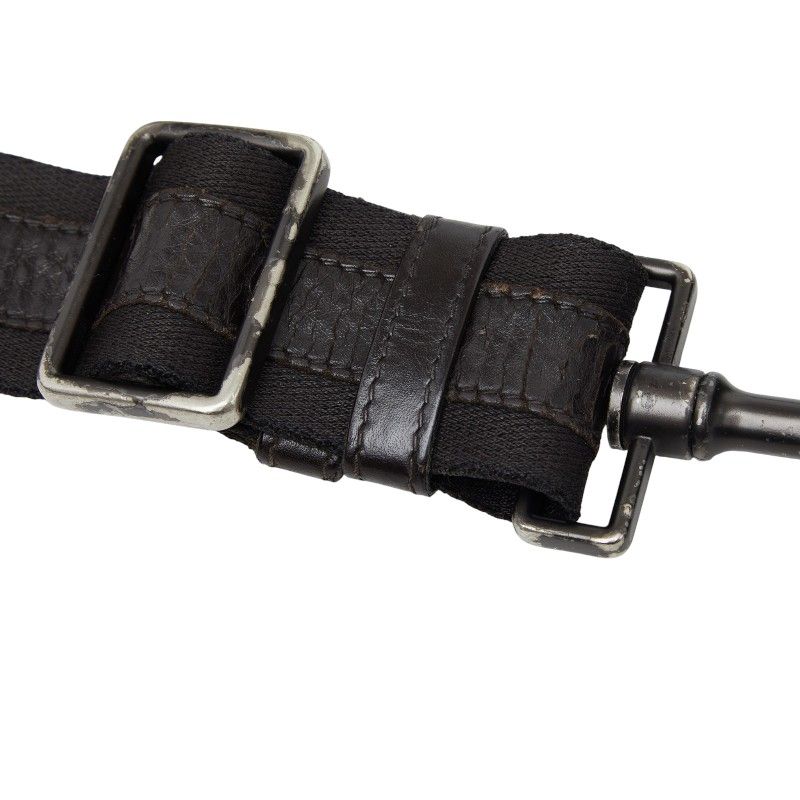 Bottega Veneta Intrecciato Crossbody Shoulder Bag Dark Brown Leather — view 6