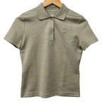 Hermes Short Sleeve Polo Clou de Selle DI Beige