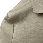 Hermes Short Sleeve Polo Clou de Selle DI Beige — view 7