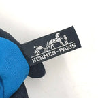 Hermes Cannes PM Canvas Blue White Handbag Silver — view 4