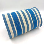 Hermes Cannes PM Canvas Blue White Handbag Silver — view 6