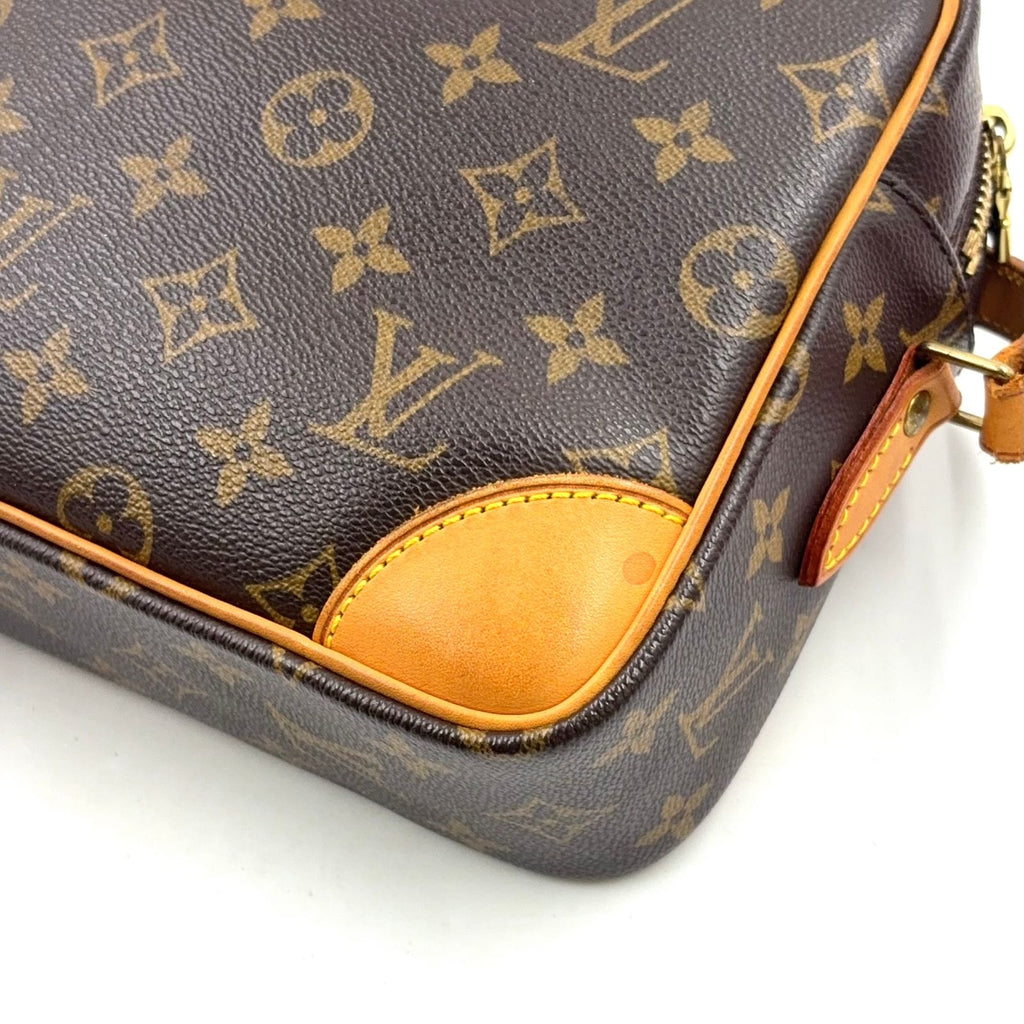 Louis Vuitton Trocadero 27 Monogram Leather Brown Shoulder Bag Gold — view 9