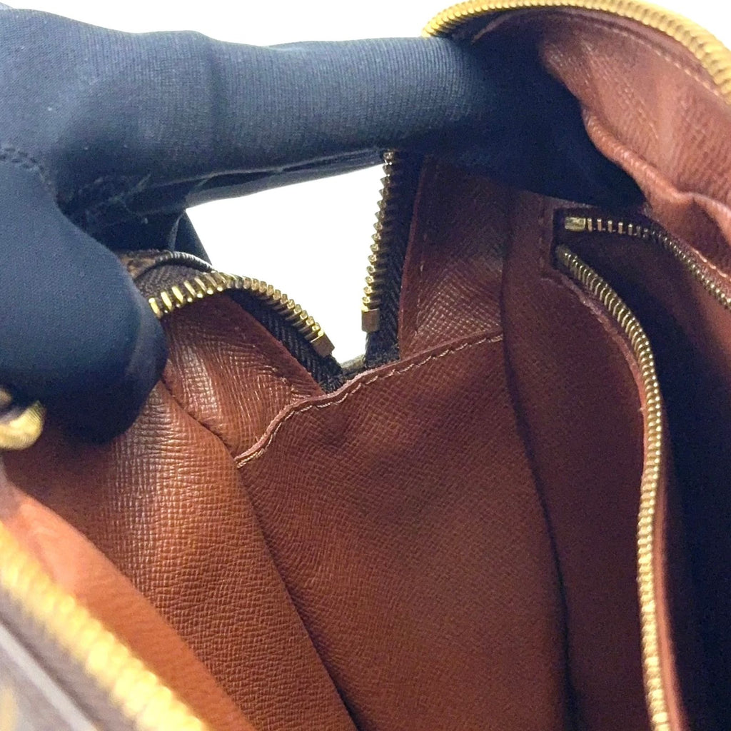 Louis Vuitton Trocadero 27 Monogram Leather Brown Shoulder Bag Gold — view 6