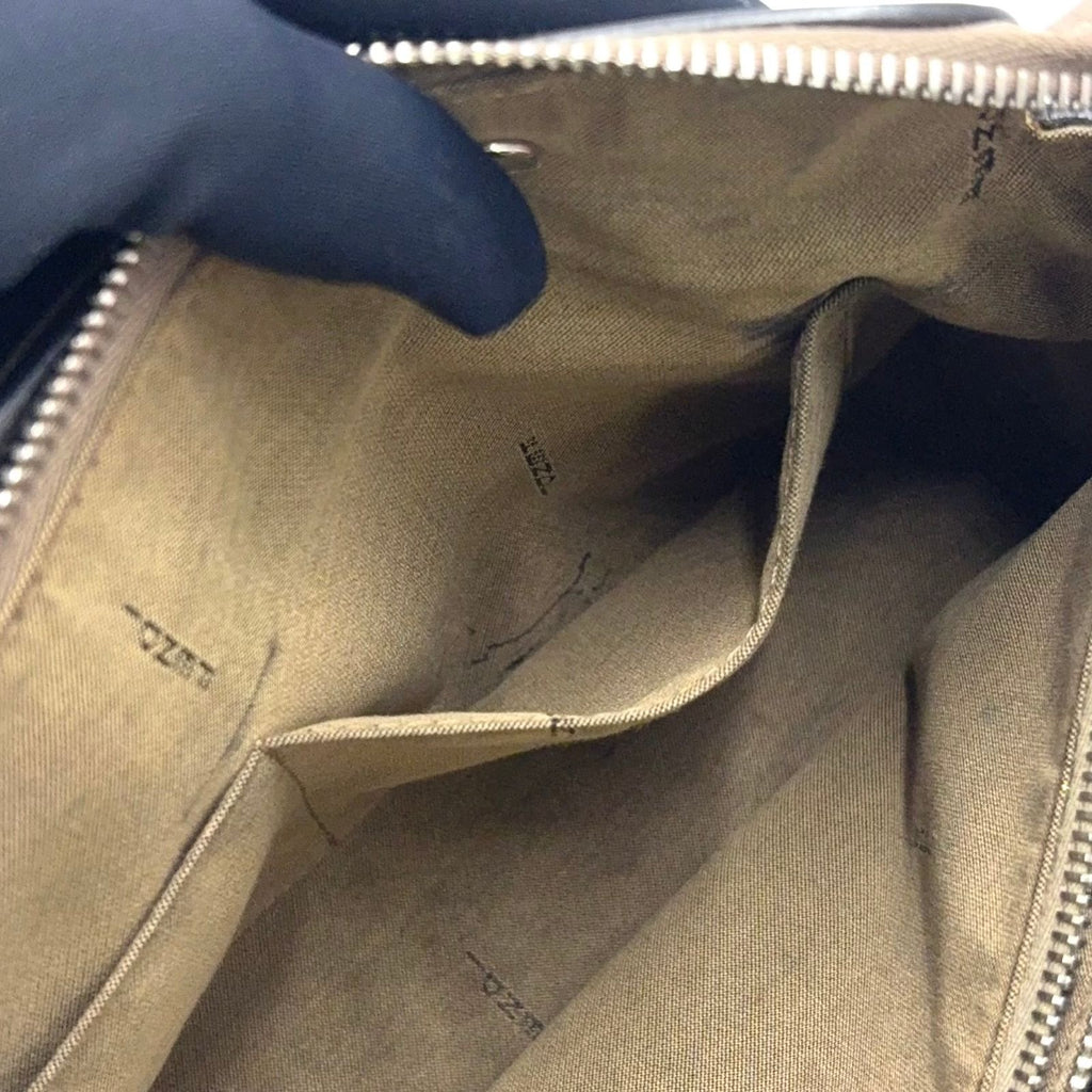 Fendi by the Way 2-Way Shoulder Calf Beige Handbag Silver — view 8