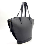 Louis Vuitton Saint Jacques Epi Noir Leather Black Handbag Gold — view 2